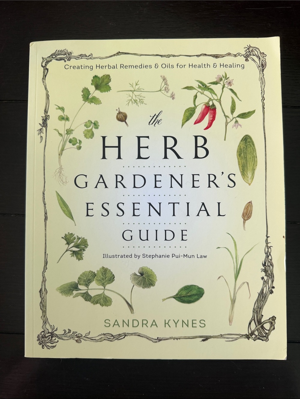 The Herb Gardener's Essential Guide by - Cream Cover